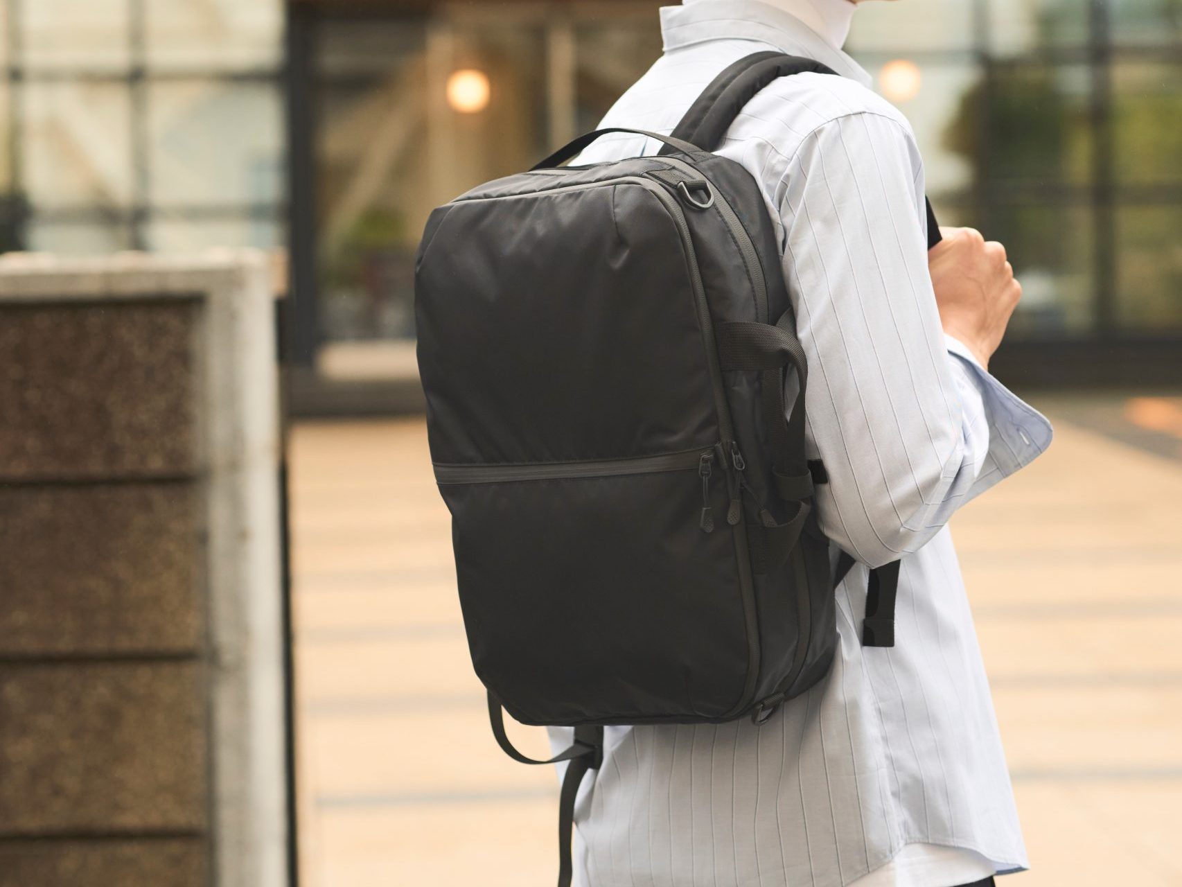 無印良品 肩の負担を軽くする 撥水3way ビジネスバッグ