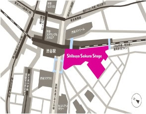 SHIBUYA SAKURA STAGE 3F(〒150-0031 東京都渋谷区桜丘町1-1)