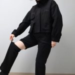 パンツの下半分を分割しだした