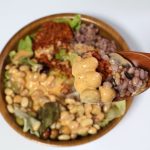 全体を混ぜて食べると良い