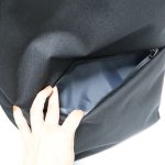 少し大きいものはこのポケットに