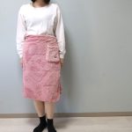 ラップスカートになる