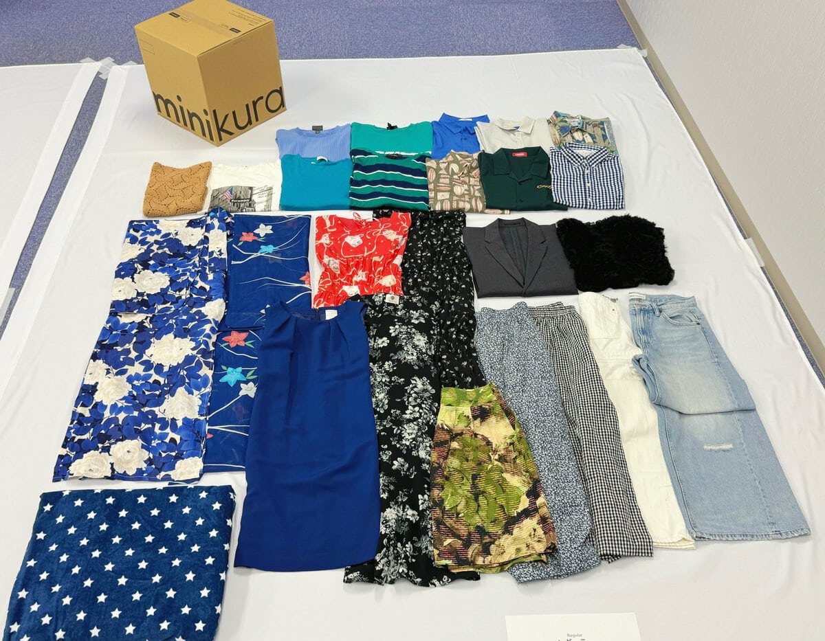 衣類の収納例