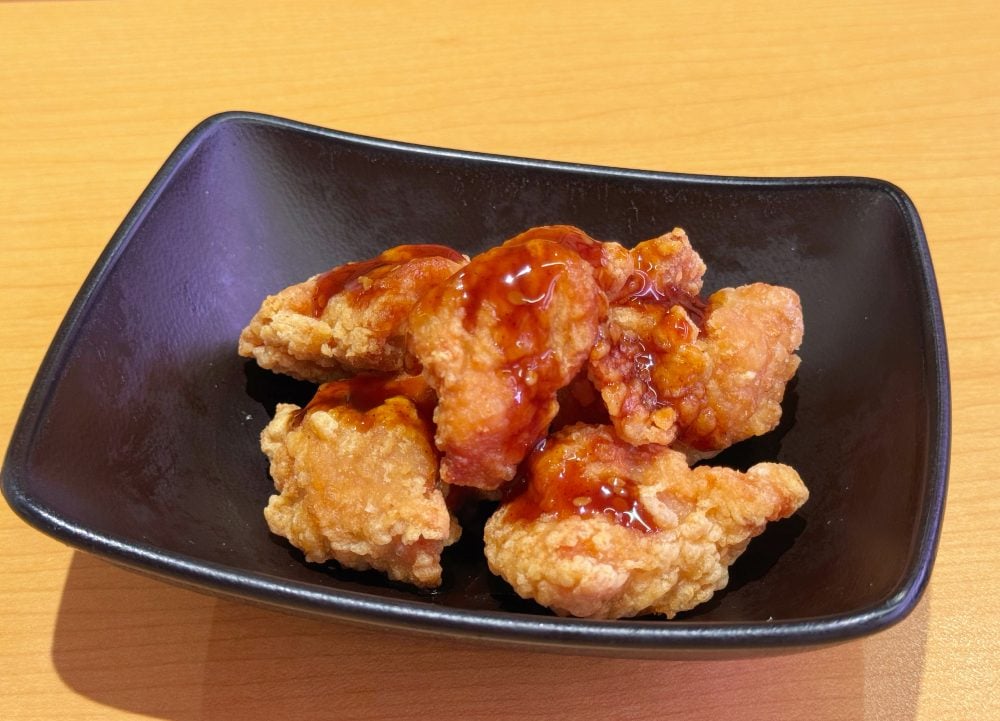 甘辛ダレの白胡椒から揚げ