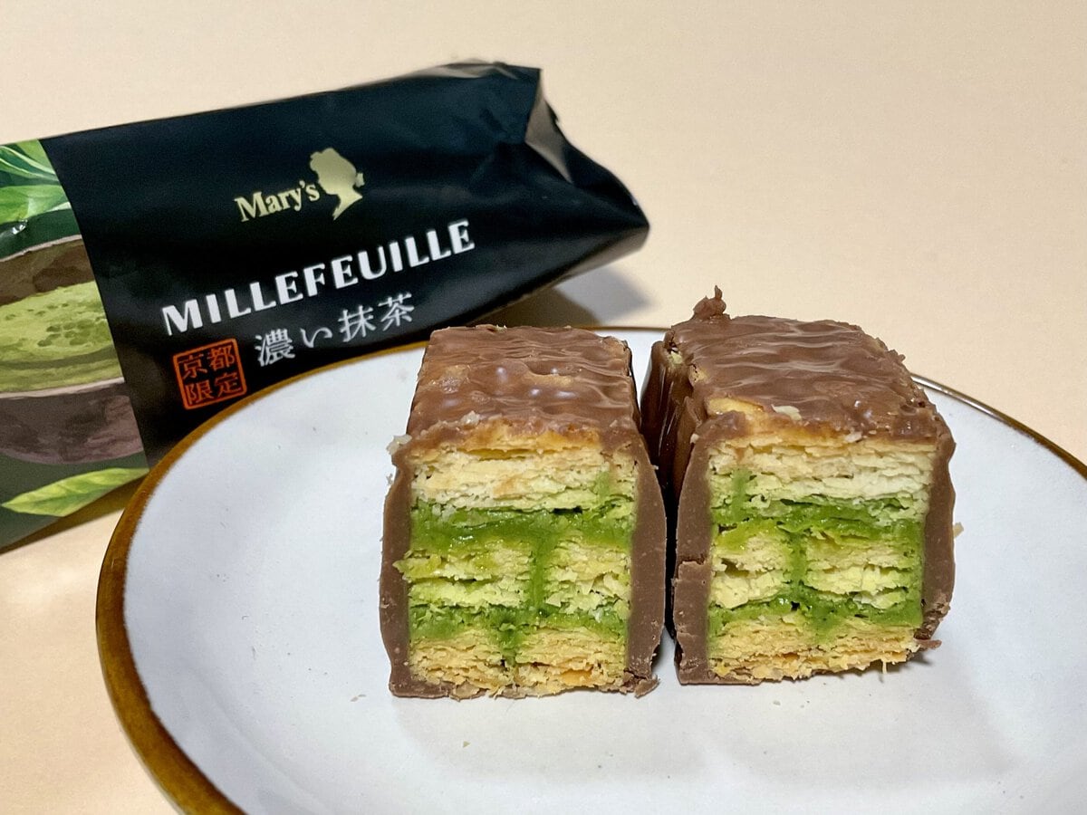 メリーチョコレート、濃い抹茶