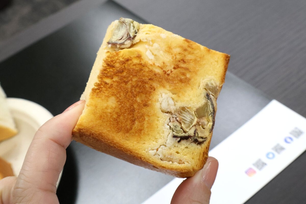 「熊本県産やまえ栗の食パン（和の贅）」のトースト版