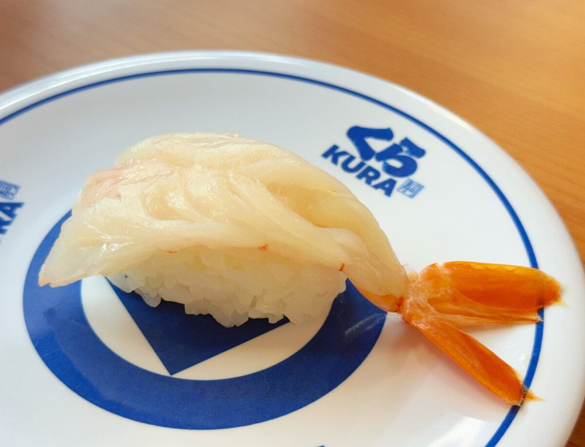 天然赤えび(一貫)