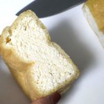 中は豆腐！