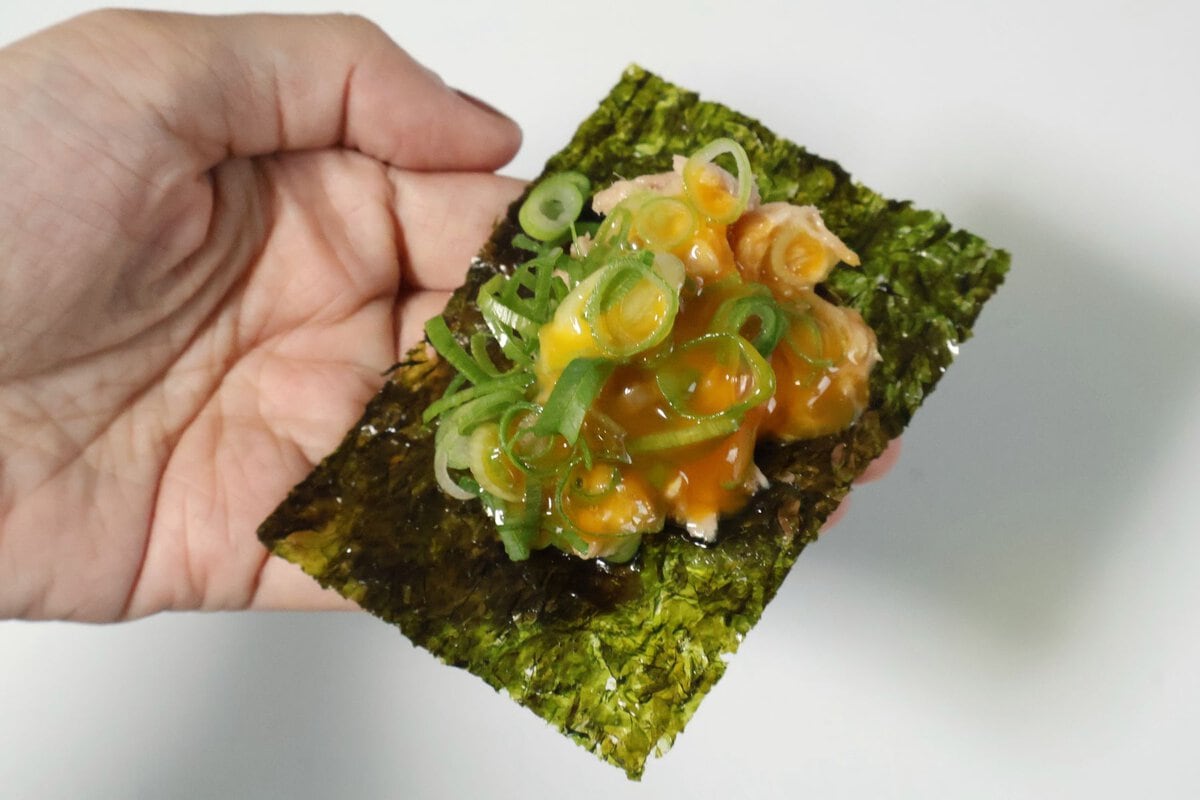全材料の美味しさがコラボしてユッケ感がすごい