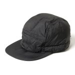 GRIP SWANY × TAION「ダウンベスト」ブラックカモ¥29,000、ブラック・ダークオリーブ¥26,000
