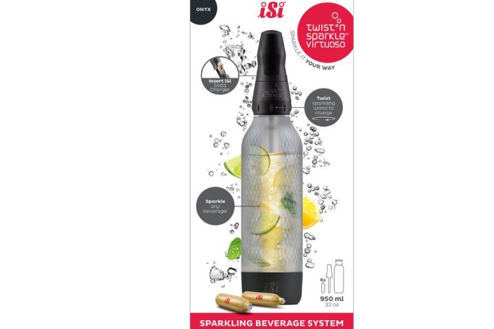 【お酒やジュースに直接炭酸イン!】大人気「ツイスパソーダ」が進化!気の抜けたビールも蘇る“電源不要”の本格ソーダマシンが凄い