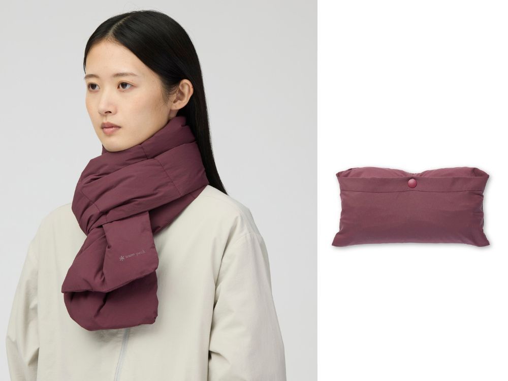 スノーピーク「Everyday Down Muffler」¥9,900