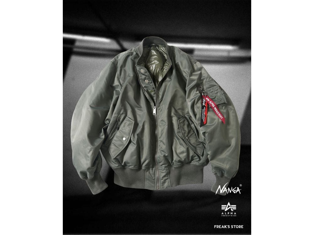 ALPHA INDUSTRIES × NANGA × FREAK'S STORE「MA-1 JACKET」¥69,300