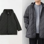 TAION 「【SHIPS any 別注】ダイヤキルト ダウン フード ハーフコート」¥19,800
