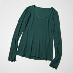 極暖ヒートテックカシミヤブレンドリブUネックT（プリンセス タム・タム）：￥2,990