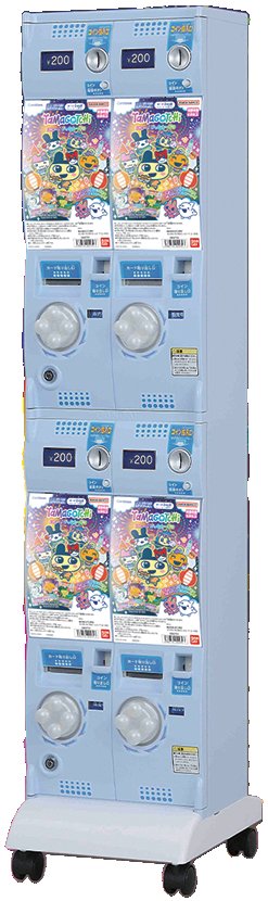コレクションカード部門 大賞
バンダイ
カードダス
たまごっち にゅー!ごっちカード3
パック版 ￥220、自販機版 ￥200