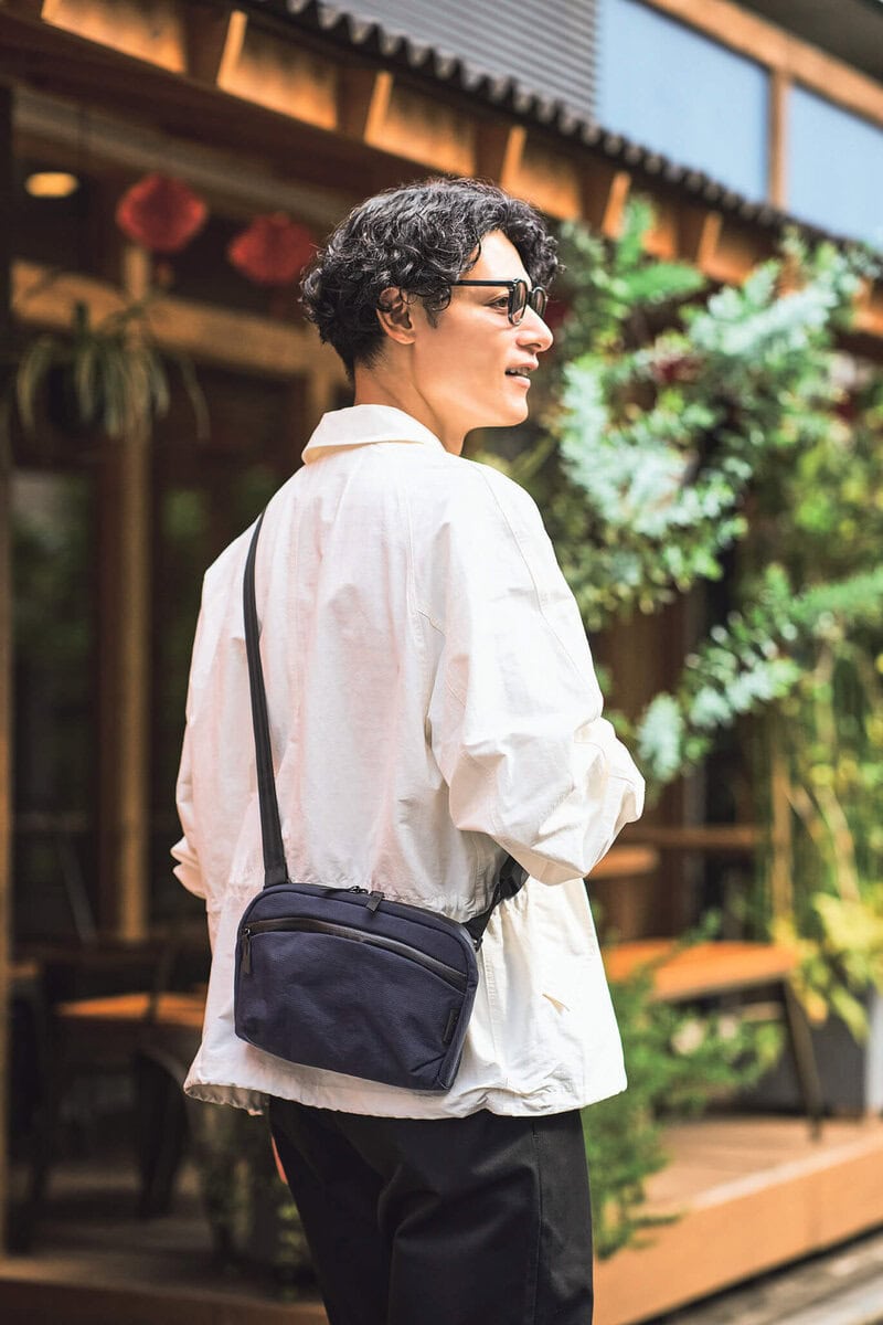 スリングスタイルなら手ぶらで楽ちん!