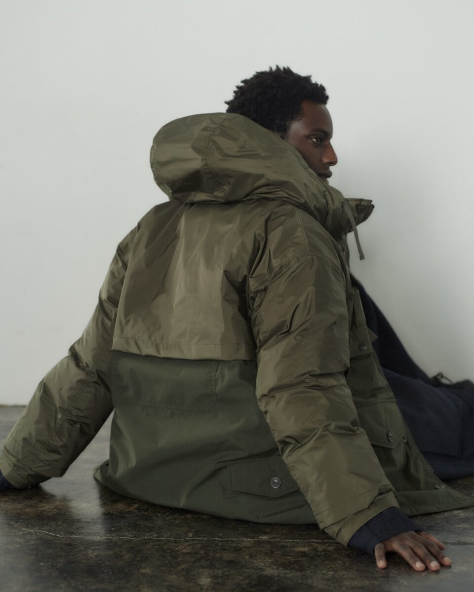 モドメント「FIELD DOWN JACKET」¥110,000