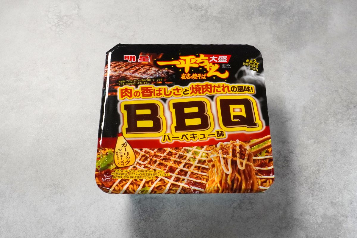 明星食品
明星 一平ちゃん夜店の焼そば 大盛 バーベキュー味