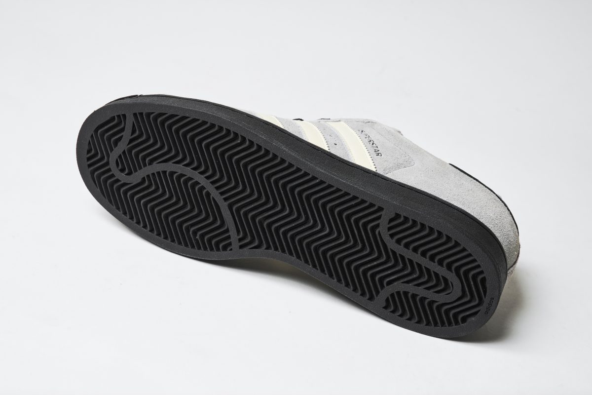 グリップ力に優れたラバーのアウトソールを採用