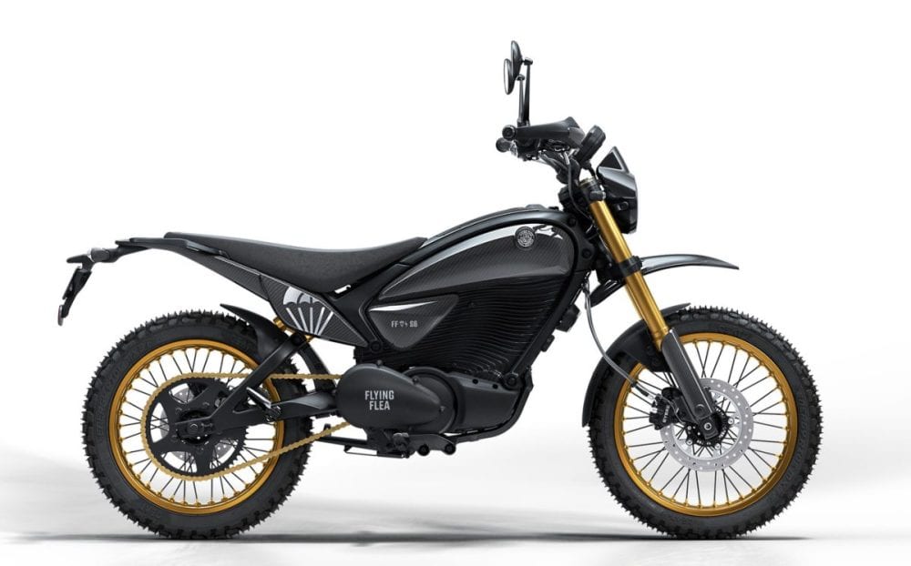 FLYING FLEAのスクランブラースタイル 新型EVモデル「FF.S6」