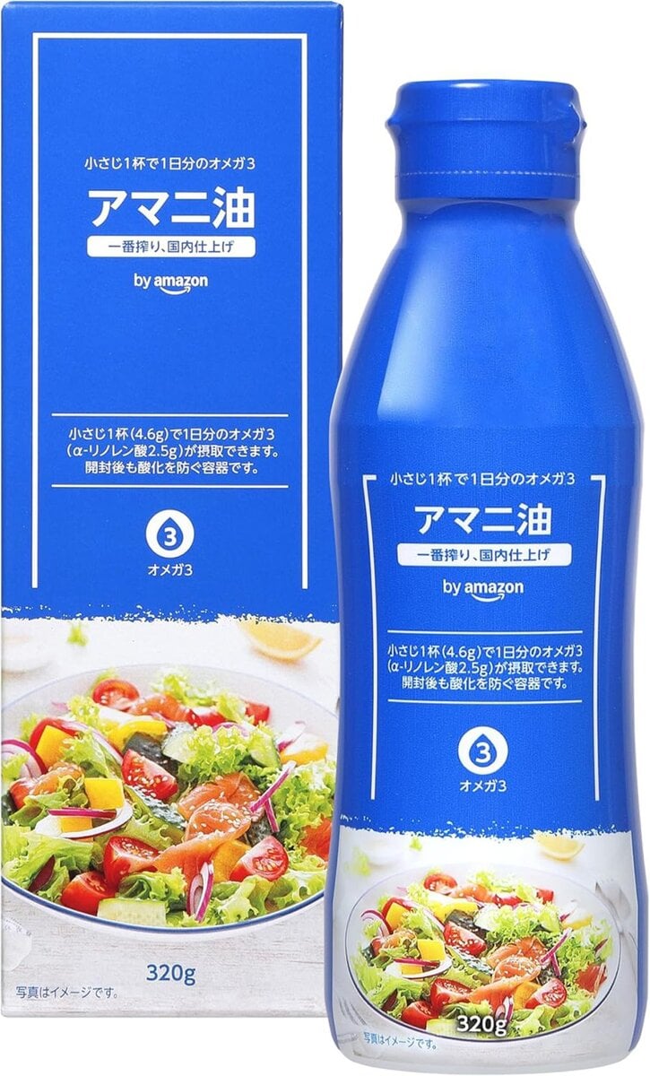 by Amazon 日清アマニ油320ｇフレッシュキープボトル