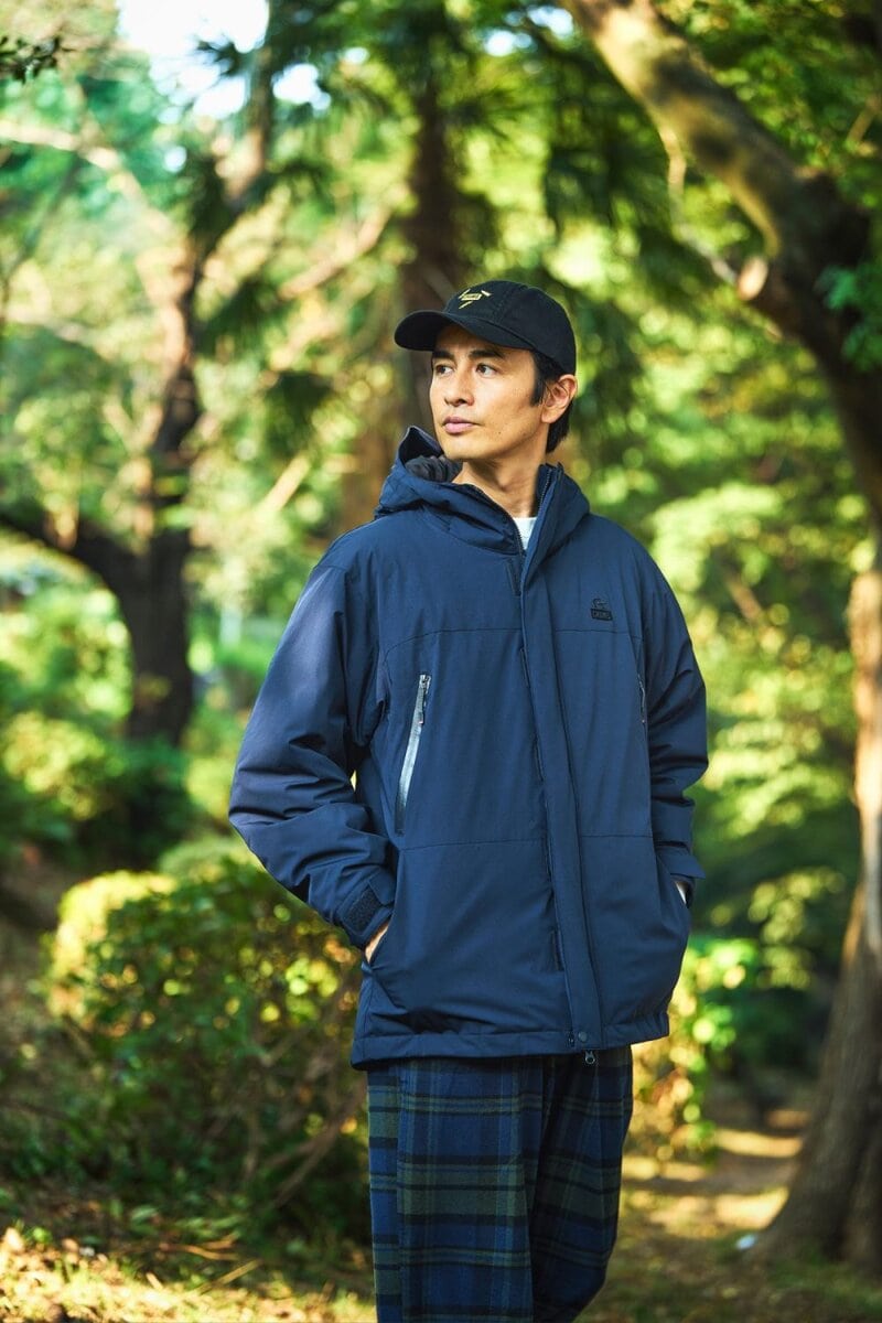 チャムス　ステルス シート ダウン パーカ