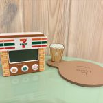 セブン-イレブンマニアの心を擽るデザインに仕上がっているキッチンタイマーとラバーコースター