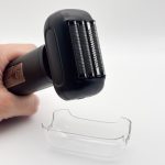 超薄型ステンレス製4連密着ブレード＆使うたびに内刃が外刃で磨かれる自動研磨システム搭載