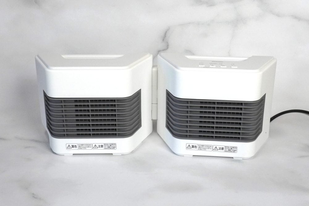 アイリスオーヤマ セラミックファンヒーター ツインセラ ACH-MN12A