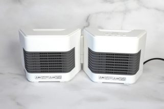 【サブ暖房の最適解】2方向温風が便利すぎ!アイリスオーヤマの“変形する”ファンヒーターがデスク下・キッチンに最強だった