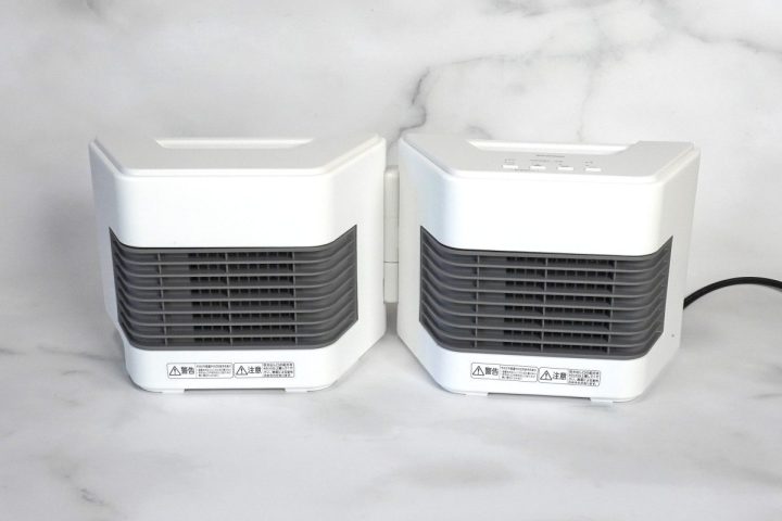 【サブ暖房の最適解】2方向温風が便利すぎ!アイリスオーヤマの“変形する”ファンヒーターがデスク下・キッチンに最強だった