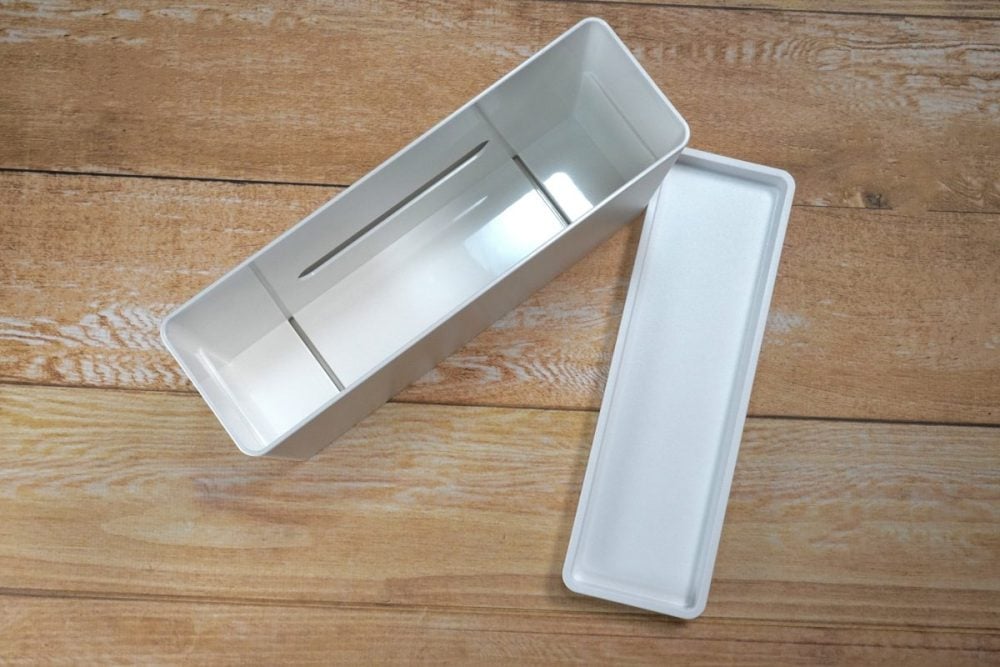 ニトリ 多機能ティッシュケース(ホワイト) 商品コード8131431