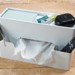 ニトリ 多機能ティッシュケース(ホワイト) 商品コード8131431