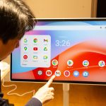 スマホやタブレットと同じく、タッチパネル仕様となっています