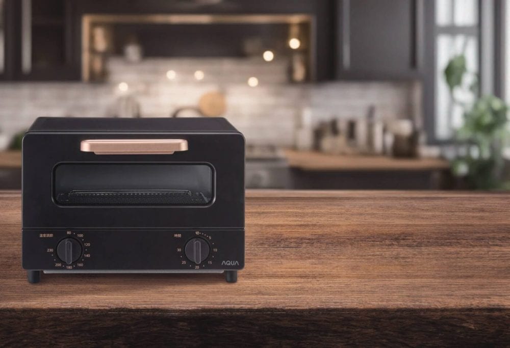 AQUA 瞬速黒鉛ヒーター搭載2枚焼きトースター AQT-CG12T