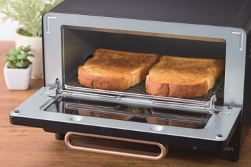 約90秒で焼き上がる