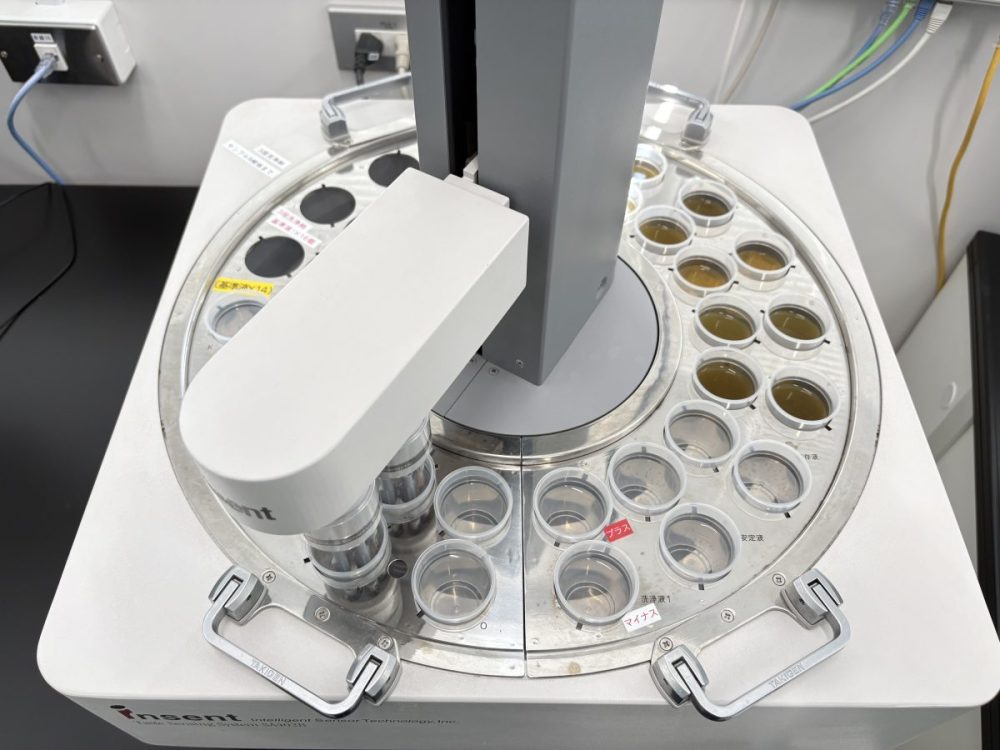 味覚センサーによる測定