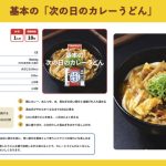 『カレーの日の次の日は「カレーうどん」の日』カトキチさぬきうどん 基本の「次の日のカレーうどん」レシピ