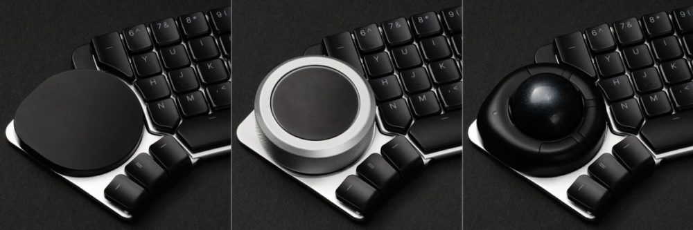 カーソル操作も「タッチ」「トラック」「チューニング」の3つのモジュールを自由に組み合わせることで、自分好みの仕様にカスタマイズ可能