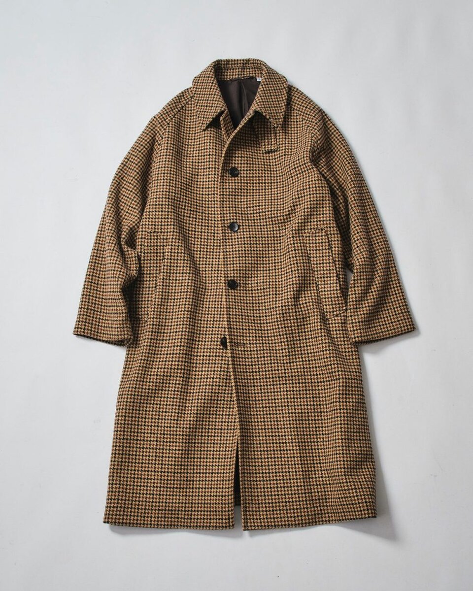 ジーユー　コージーメルトンバルマカーンコート