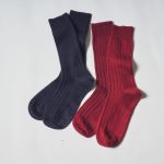 パンセレラ　5×1リブ厚手ウールソックス B59905