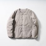 無印良品　紳士 軽量ダウンポケッタブル ノーカラージャケット