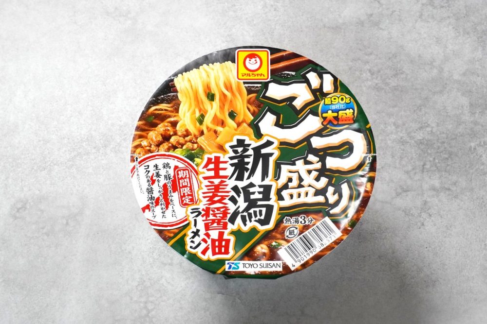東洋水産 マルちゃん ごつ盛り 新潟生姜醤油ラーメン