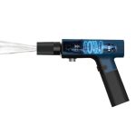 最大吐出水量は約150 L/hで、内蔵式リチウムイオン4000mAhバッテリーにより、約20分～35分間も作動