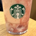 スターバックスコーヒー「桜 咲くよ 白桃 フラペチーノ」￥700（Tall）