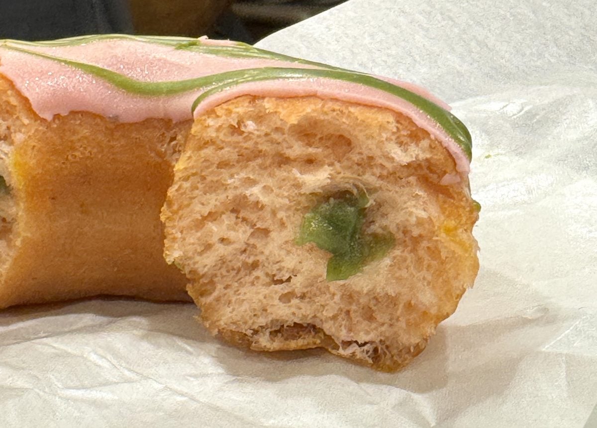 スターバックスコーヒー「桜抹茶ドーナツ」
￥320