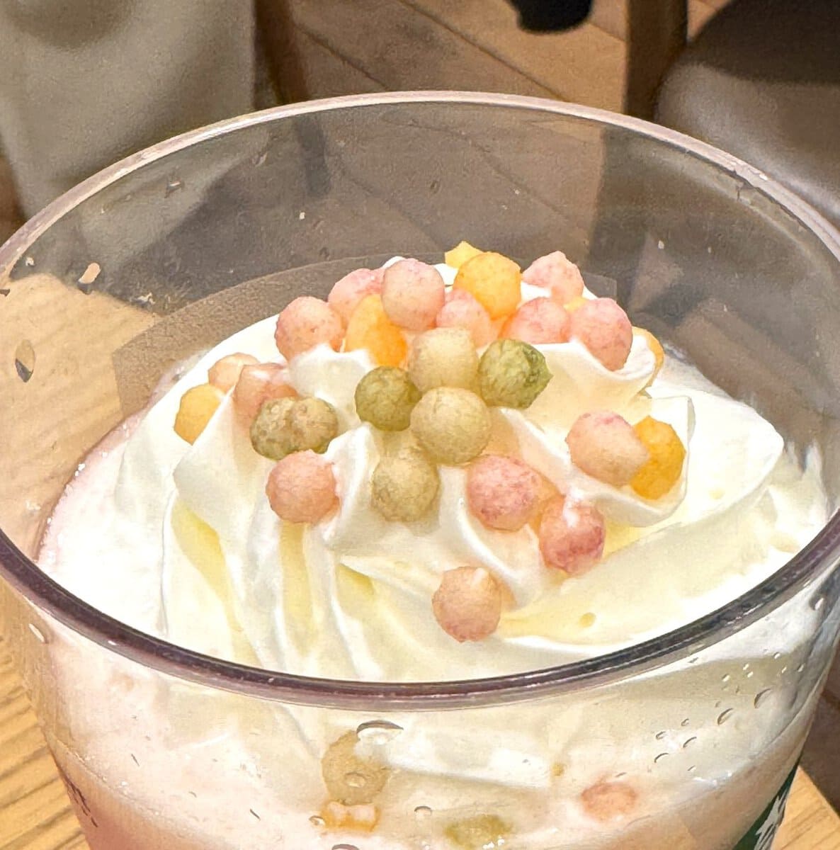 スターバックスコーヒー「ひなまつり フラペチーノ ショートサイズ
」￥650（Short）