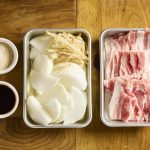 豚バラ大根二十面相の材料