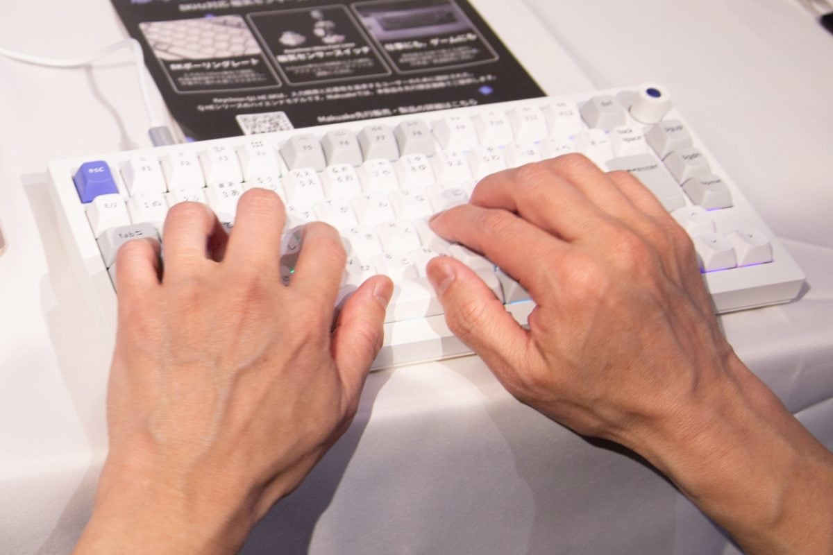 お高めキーボードの最新モデル、Keychron (キークロン)の「Q1 HE 8K」を試し打ちできる機会があり、買ってしまおうかと悩んでいる昨今なのです